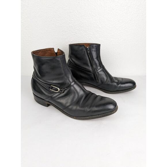 Vtg Allen Edmonds Men's Hawthorne Chelsea Ankle Boots Size C